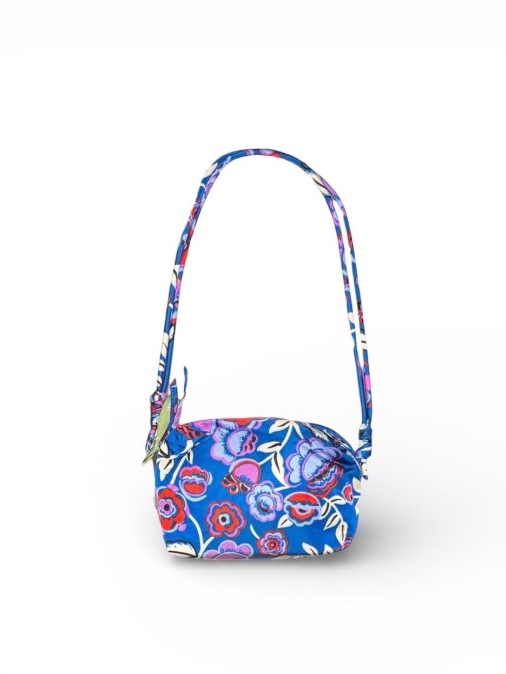 Vera Bradley Blake Crossbody, Ultralight Bubbly Flowers Blue, NWT
